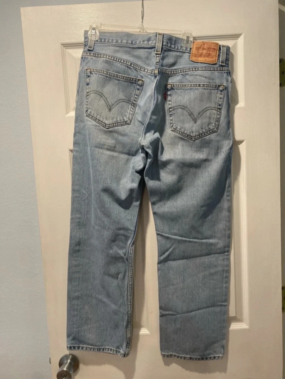 Levi's Light Wash Straight Leg Jeans